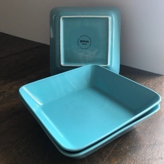 イッタラ　ティーマ　スクエア　16cm  (2枚)  ターコイズ