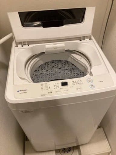 7.0kg 2019年製　maxzen 電気洗濯機　JW70WP01