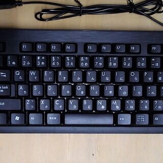 PC用キーボード　HDKB-3147BKの画像
