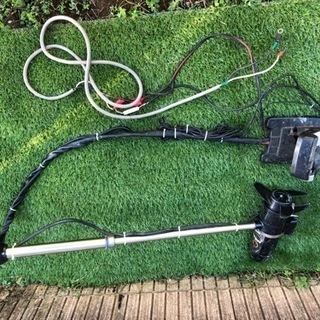 引き取り限定　モーターガイド54ポンド　デッキ　エレキセット　魚群探知機