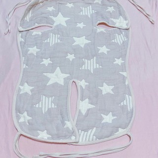 美品　チャイルドシート　ベビーカー　ガーゼ