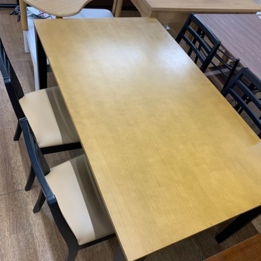 ダイニング5点セット【店頭取引限定】【中古品】早い者勝ち！🚛足立区近郊配送可能！