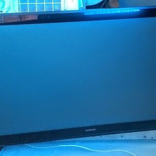 J　 （売約済）HITACHI 日立 Wooo W55P-HR8000 プラズマテレビ 55V型 HDD内蔵　専用台付きの画像