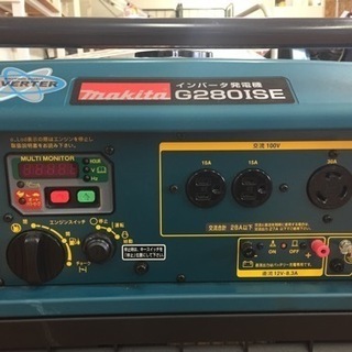 マキタ インバーター発電機 G280ISE J21-02 未使用品の画像
