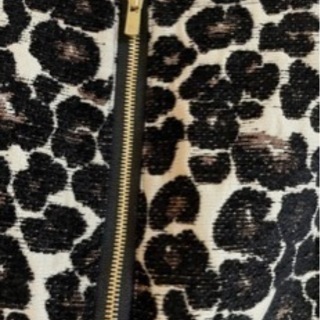 ☆RIE MILLER☆リエミラー　レオパード柄ジャガードコクーンスカートの画像