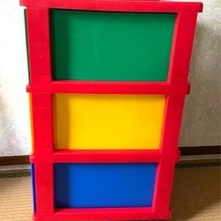 【受け渡し先決定しました】カラフル収納BOXの画像