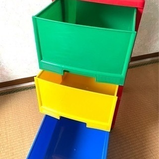 【受け渡し先決定しました】カラフル収納BOXの画像