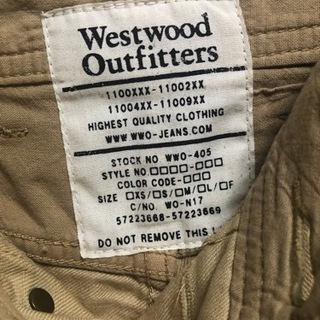 値下げ★ westwood outfitters テーパードパンツ カーゴパンツ M ★の画像