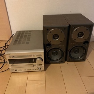 ONKYO CD.MDプレイヤー&コンポ