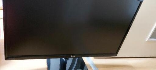 終了（値下げ！美品）LG24インチモニター、キーボード、スピーカー