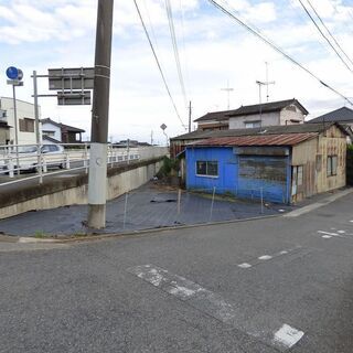 古河市松並の上物付き土地