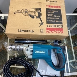 未使用品 マキタ 電気13mmドリル モデル：6305 電源：100V