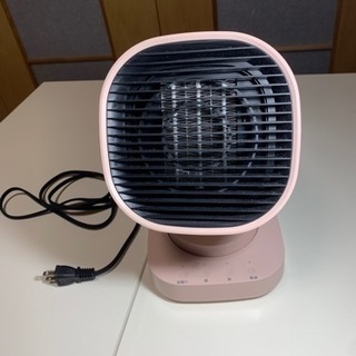 コンパクトな温風ヒーターの画像