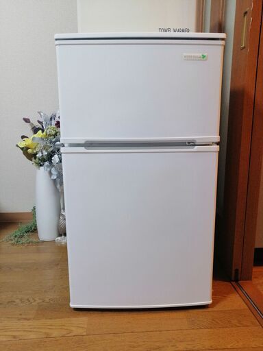 ★美品★ヤマダ電気　オリジナル　90L冷凍冷蔵庫　2ドア　コンパクト　１人暮らし用　店舗用