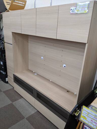 ⭐値下げしました！！⭐パモウナ/リビングボード/AVボード/収納付き