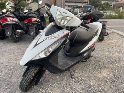 ★お支払い総額 4.8万円★ SYM GT125 4スト！走行テスト済み 通勤通学に小型スクーターお探しの方に♪  関東圏内即日配送可能です！