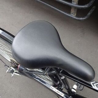 27インチ 自転車 6段 切替付き MUGELLO シティサイクル ブラック 札幌市 白石区 東札幌 の画像