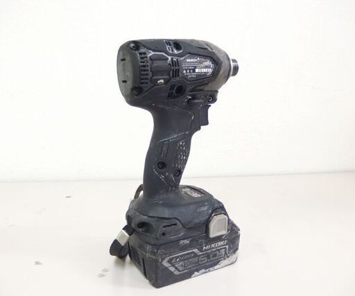 HIKOKI コードレス インパクトドライバ WH18DDL+18V 6.0Ahバッテリ1個 セット 電動工具 ハイコーキ ☆ Pay