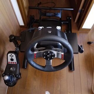 ハンドルコントローラーG27 取り付け台GTD-SS ソフトGR...