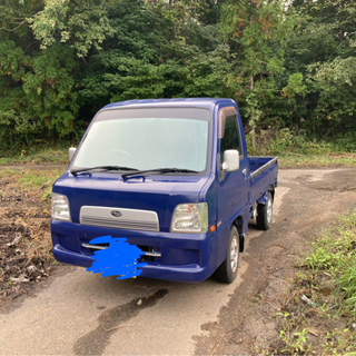 軽トラ　サンバー　4WD 5MT ミッション！　車検有り