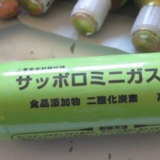 生ビールサーバー用　ミニガス35g×20本　未使用の画像