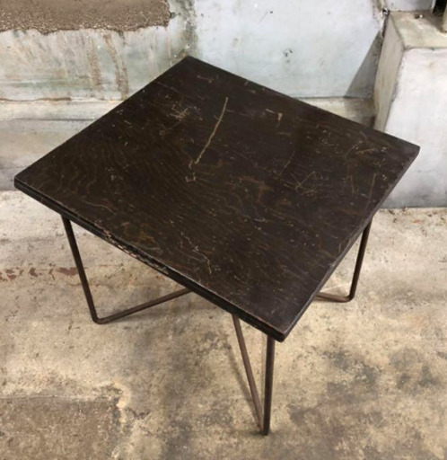 昭和レトロ　古道具　ナショナル台　テーブル