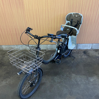 子供乗せ 電動自転車 BRIDGESTONE ビッケ 20インチ 二人乗り