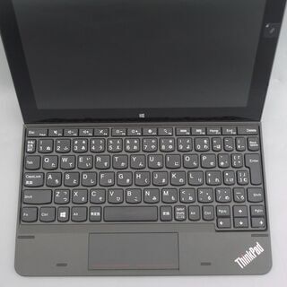 中古美品 タブレット 超高速SSD 10.1型ワイド Lenovo レノボ ThinkPad 10 Atom 4GB 無線 WiFi Bluetooth カメラ Windows10 Officeの画像