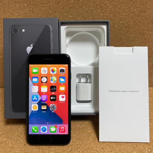 【購入者様決定しました】iPhone 8 64GB SIMフリー バッテリー容量89%