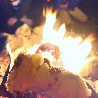 11/21焚き火&焼芋でコラボしてみた♫