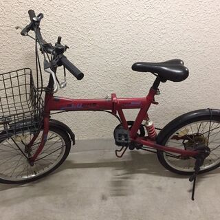 折りたたみ自転車の画像