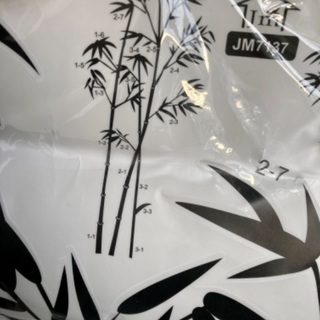 ウォールステッカー 竹 JM7137の画像