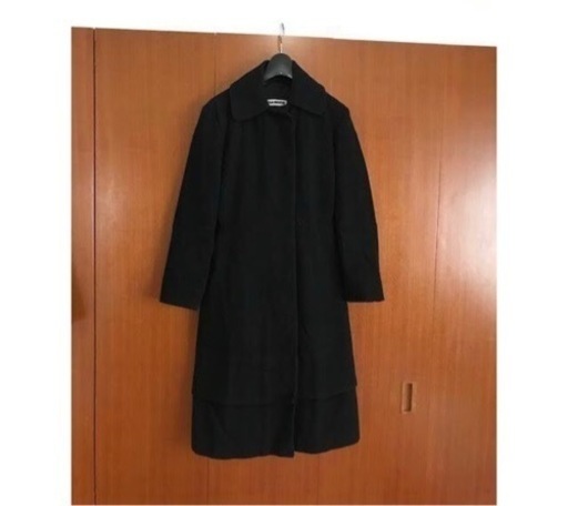 JIL SANDER メルトン レイヤード ロングコート