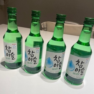 韓国焼酎　チャミスル4本