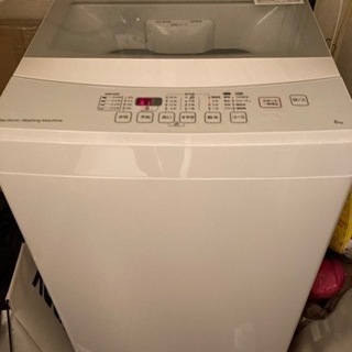 2019年　ニトリ　洗濯機の画像