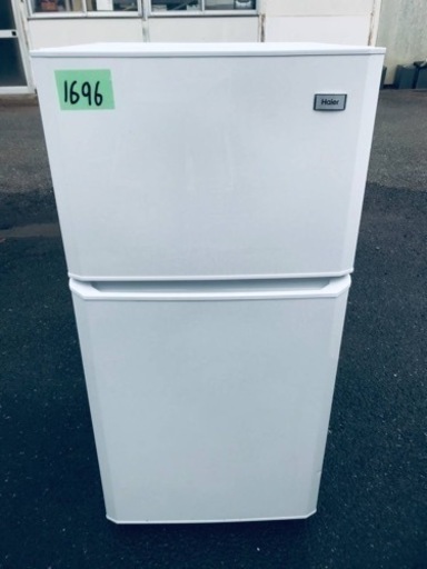 ①1696番 Haier✨冷凍冷蔵庫✨JR-N106H‼️