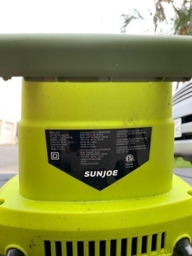 SUNJOE 耕運機　TJ604E tiller cultivator 耕作機　耕うん機