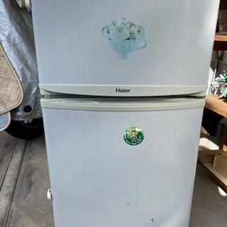 【商談中】２部屋式冷蔵庫（86L）