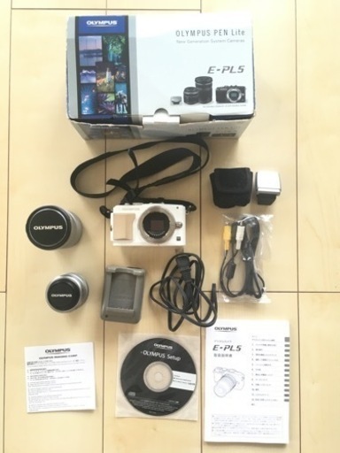 OLYMPUS E−PL5 E-PL5 レンズキット WHITE