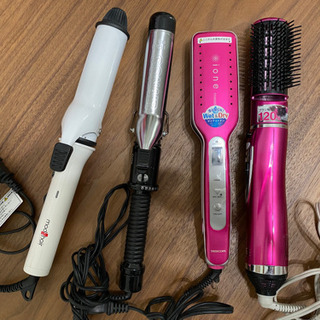 ヘアコテ、アイロン