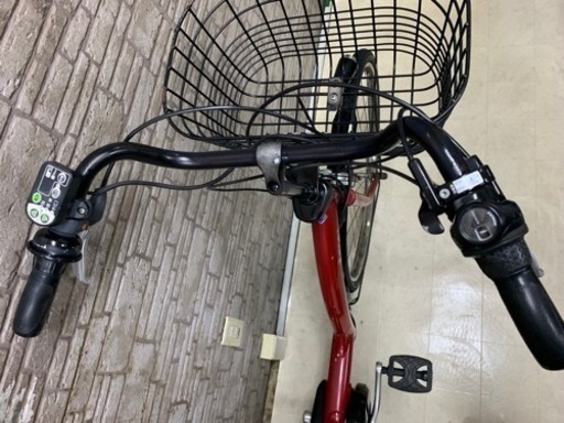 東京23区配達無料　新基準　ブリヂストン　ボーテアシスタ　8.1Ah リチウム 電動自転車 中古 26☆