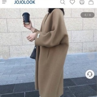 コート風カーディガン　※新品　※訳ありの画像