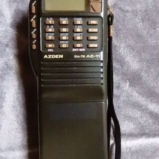 AZDEN  10mFM AZ-11 ハンディー機はいかが？の画像