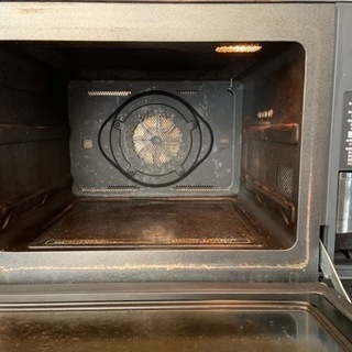 【今週中に処分予定】ジャンク品　2010年　ヘルシオ　AX-S1 角皿&調理網付き　シャープ　ウォーターオーブンの画像