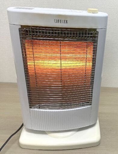 JM13166)LIFELEX 縦型ハロゲンヒーター 1個 ※動作確認済み※ 中古品【取りに来られる方限定】