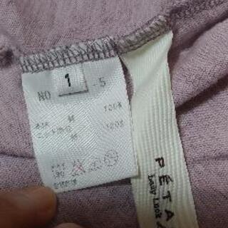 ミラー編み付きチュニック Mの画像