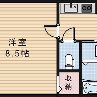 No323KN✨✨敷金•礼金0円✨✨１K❗️❗️最寄駅から徒歩８...