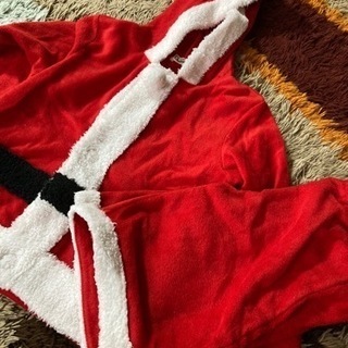 クリスマス　サンタさんのキッズコスプレ　120センチ