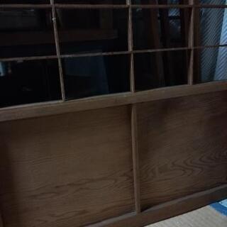 古民家の障子枠　4枚セットの画像