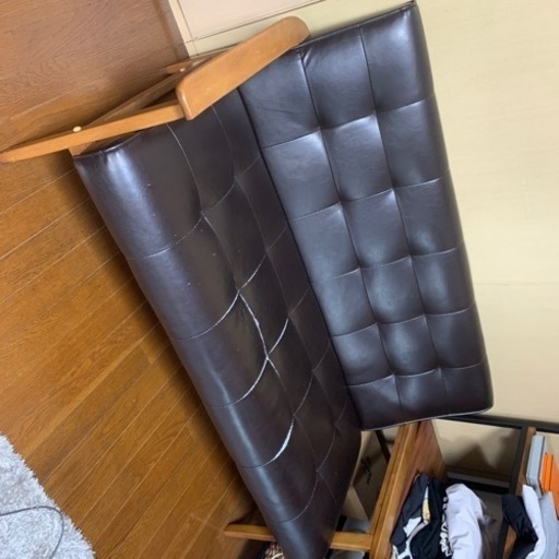 ヴィンテージ風　ソファー　2人掛け